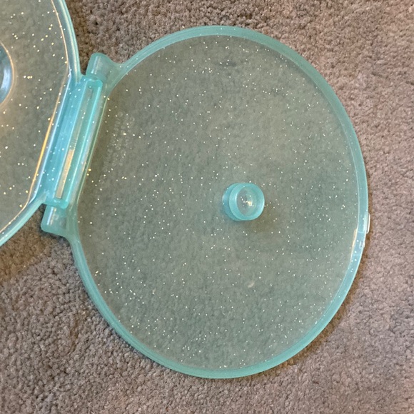 Vintage Y2K Hello Kitty CD DVD PC Video Game Case - Sparkle Glitter Blue - Picture 5 of 7